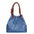 Elenia Borsa a mano da donna Vera pelle 80049-012 BLU JEANS Gave Lux