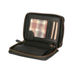 Portafoglio da uomo in vera pelle RFID HILB-1406-NERO Hill Burry