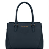 Borsa a Spalla in Pvc Blu
