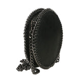 Nora Borsa a spalla da donna Vera pelle 540007-NERO BLACK Gave Lux