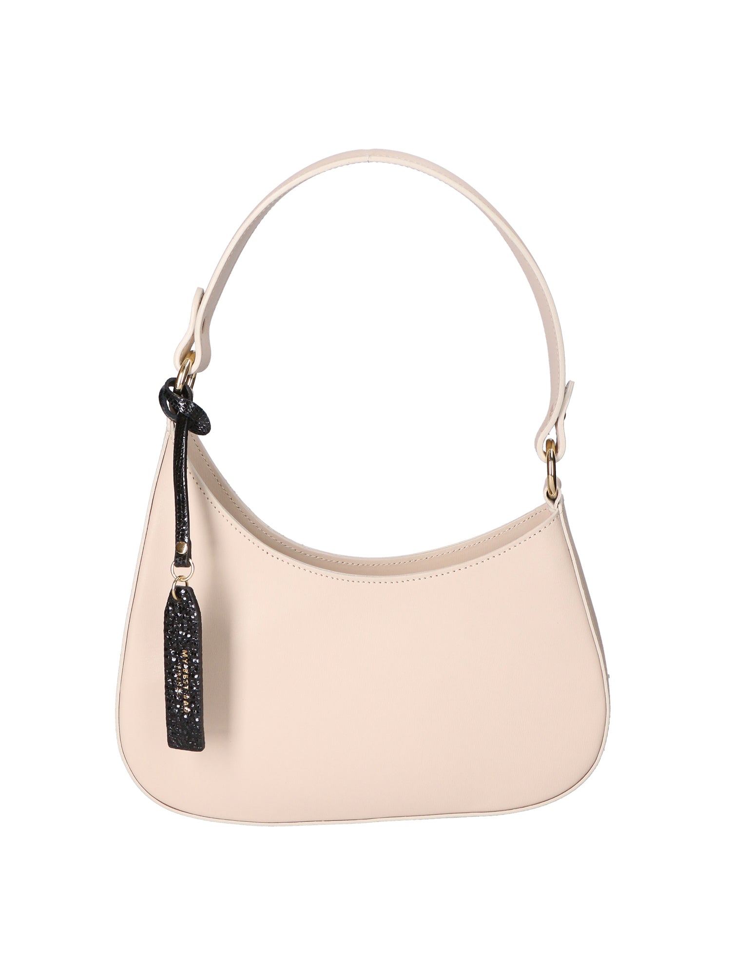 Borsa a spalla da donna Vera pelle MYB-05254-SS-LATTE B37 My Best Bag