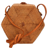Laura Borsa a spalla da donna Rattan 88007-MIX Gave Lux