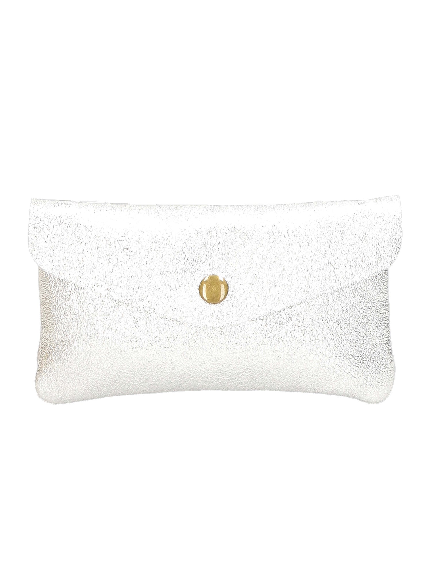 Petra Borsa a mano da donna 100% pelle 04540-L502 ARGENTO Gave Lux