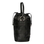 Borsa a mano da donna 100% pelle MYB-8010-FW-NERO BLACK My Best Bag