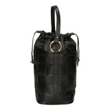 Borsa a mano da donna 100% pelle MYB-8010-FW-NERO BLACK My Best Bag
