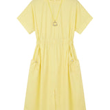 Vestito in Cotone Giallo