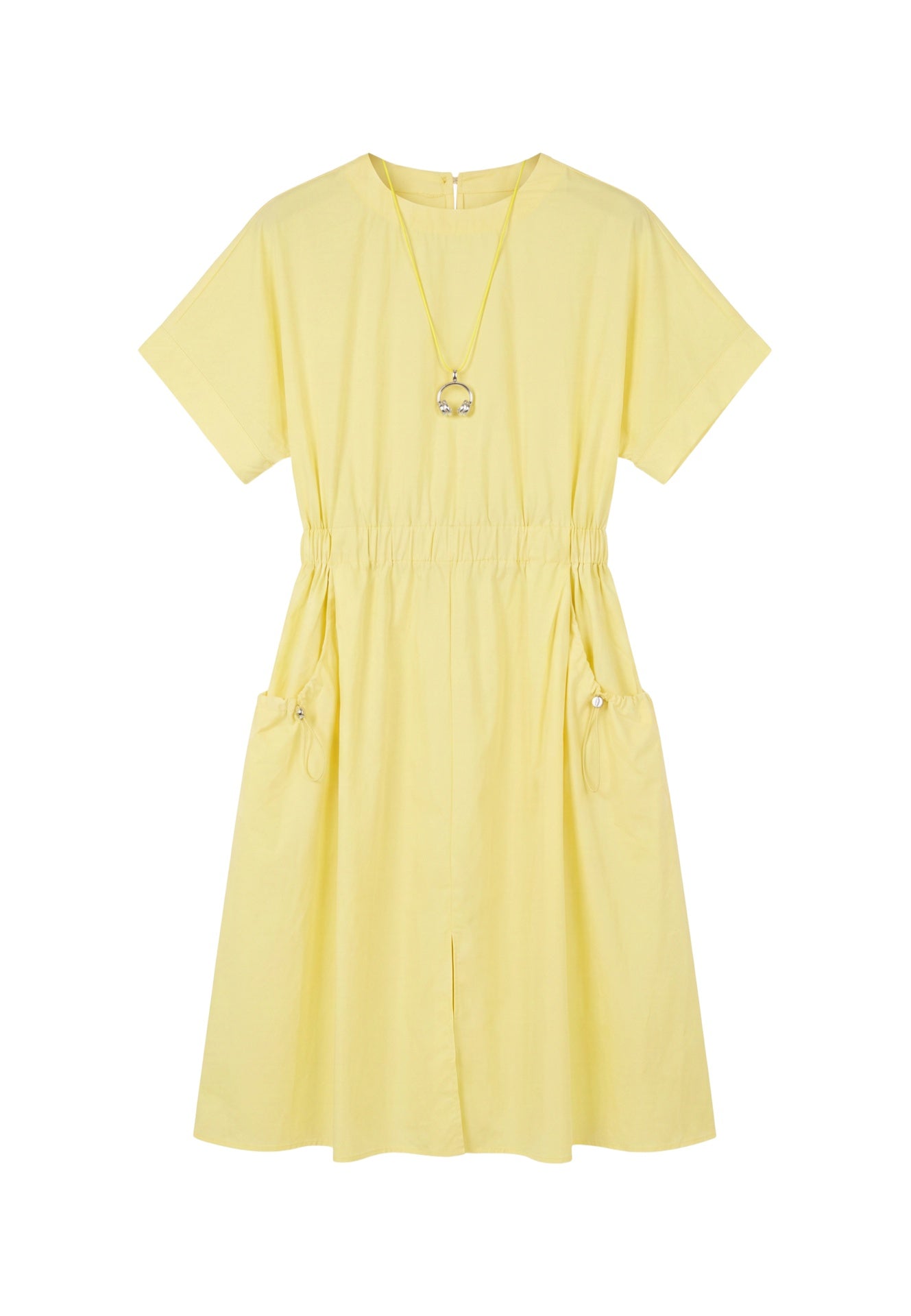 Vestito in Cotone Giallo