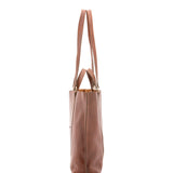 Borsa a spalla unisex in vera pelle Made in Italy 4610-MARRONE Alessia Firenze