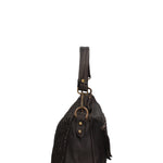Novella Borsa a spalla da donna Vera pelle 7800-NERO Gave Lux