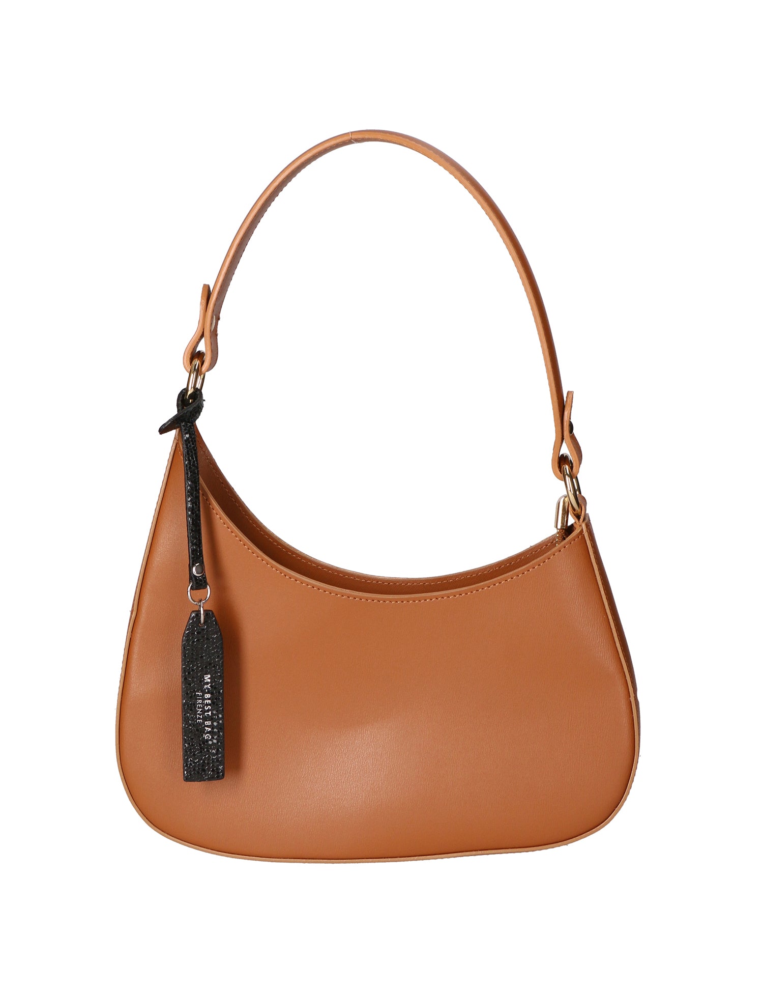 Borsa a spalla da donna Vera pelle MYB-05254-SS-CUOIO B17 My Best Bag