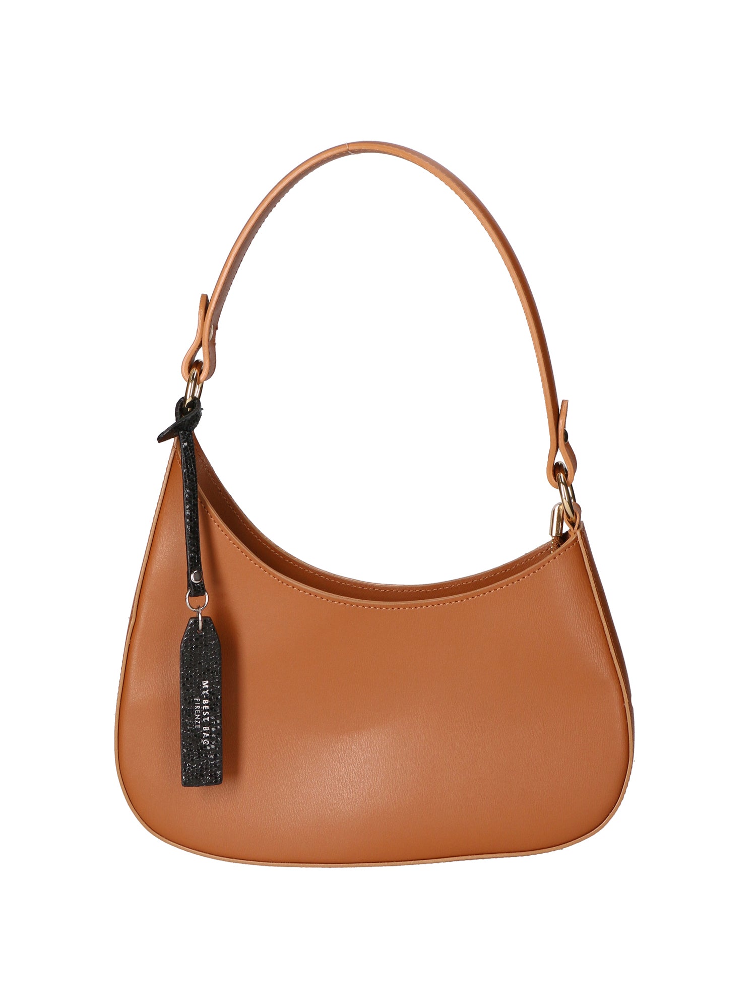 Borsa a spalla da donna Vera pelle MYB-05254-SS-CUOIO B17 My Best Bag