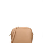 Borsa a Tracolla in Dollaro Leather Sabbia