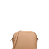 Borsa a Tracolla in Dollaro Leather Sabbia
