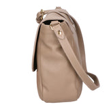 Veronica Borsa a spalla da donna Vera pelle 06519-D40 TAUPE Gave Lux
