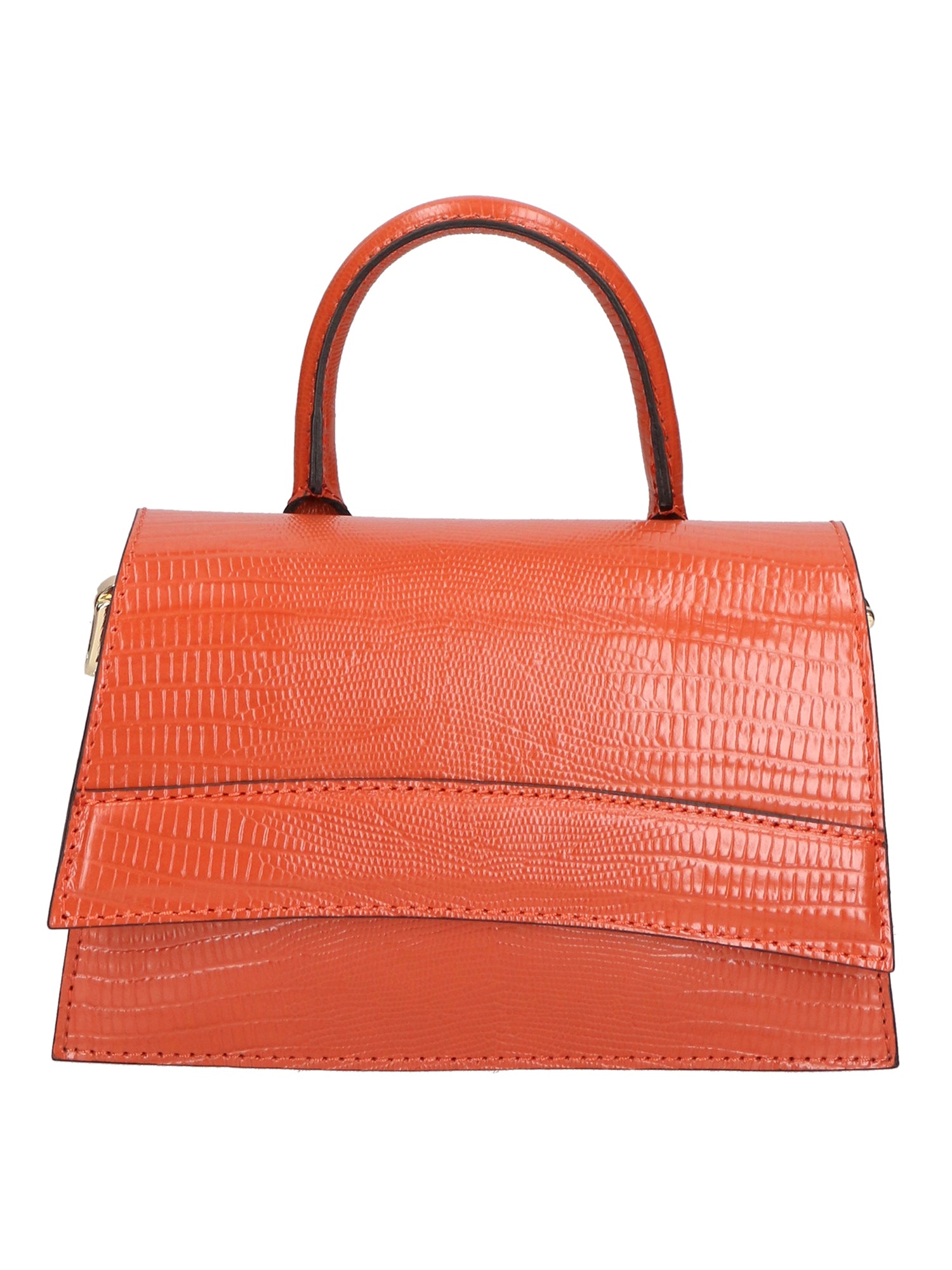 Ariel Borsa a mano da donna Vera pelle 05458-LU35 MATTONE DARK ORANGE Gave Lux
