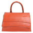 Ariel Borsa a mano da donna Vera pelle 05458-LU35 MATTONE DARK ORANGE Gave Lux