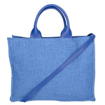 Allison Borsa a spalla da donna Paglia e pelle 05117-530 S22 BLUETTE Gave Lux