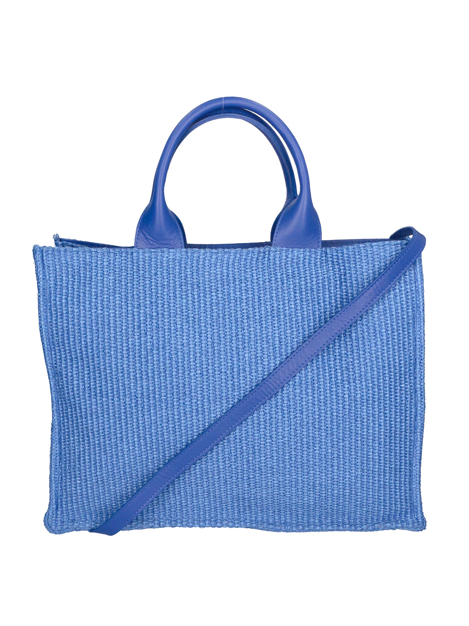 Allison Borsa a spalla da donna Paglia e pelle 05117-530 S22 BLUETTE Gave Lux