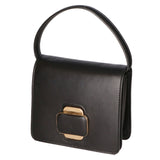 Borsa a tracolla da donna 100% pelle MYB-8035-FW-NERO My Best Bag