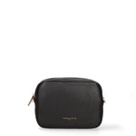 Borsa a Tracolla in Dollaro Leather Nero