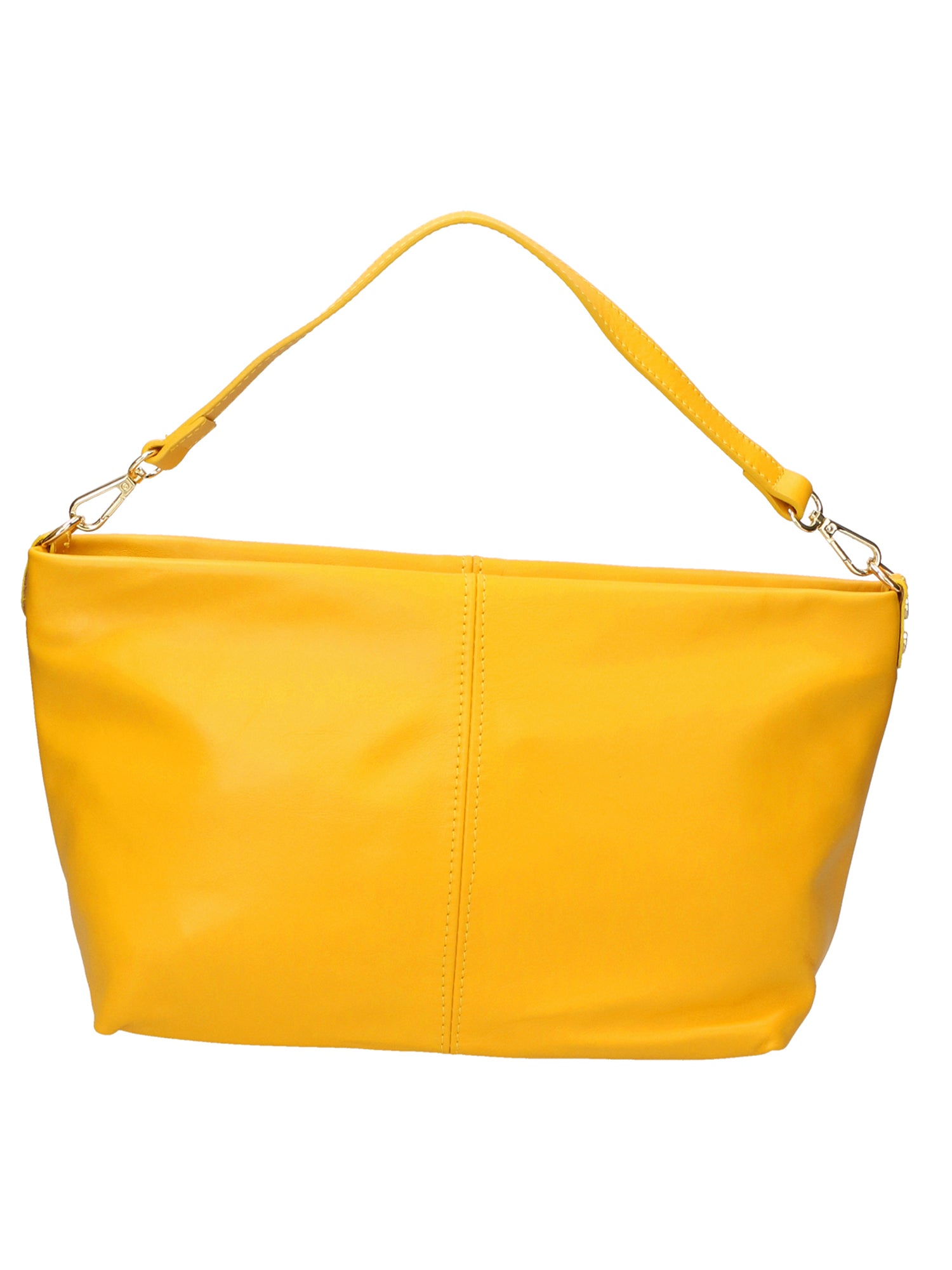Ginevra Borsa a spalla da donna Vera pelle 05936-S04 GIALLO Gave Lux