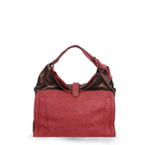 Edera Elite Borsa a spalla da donna Vera pelle LK0247-BORDEAUX Gave Lux