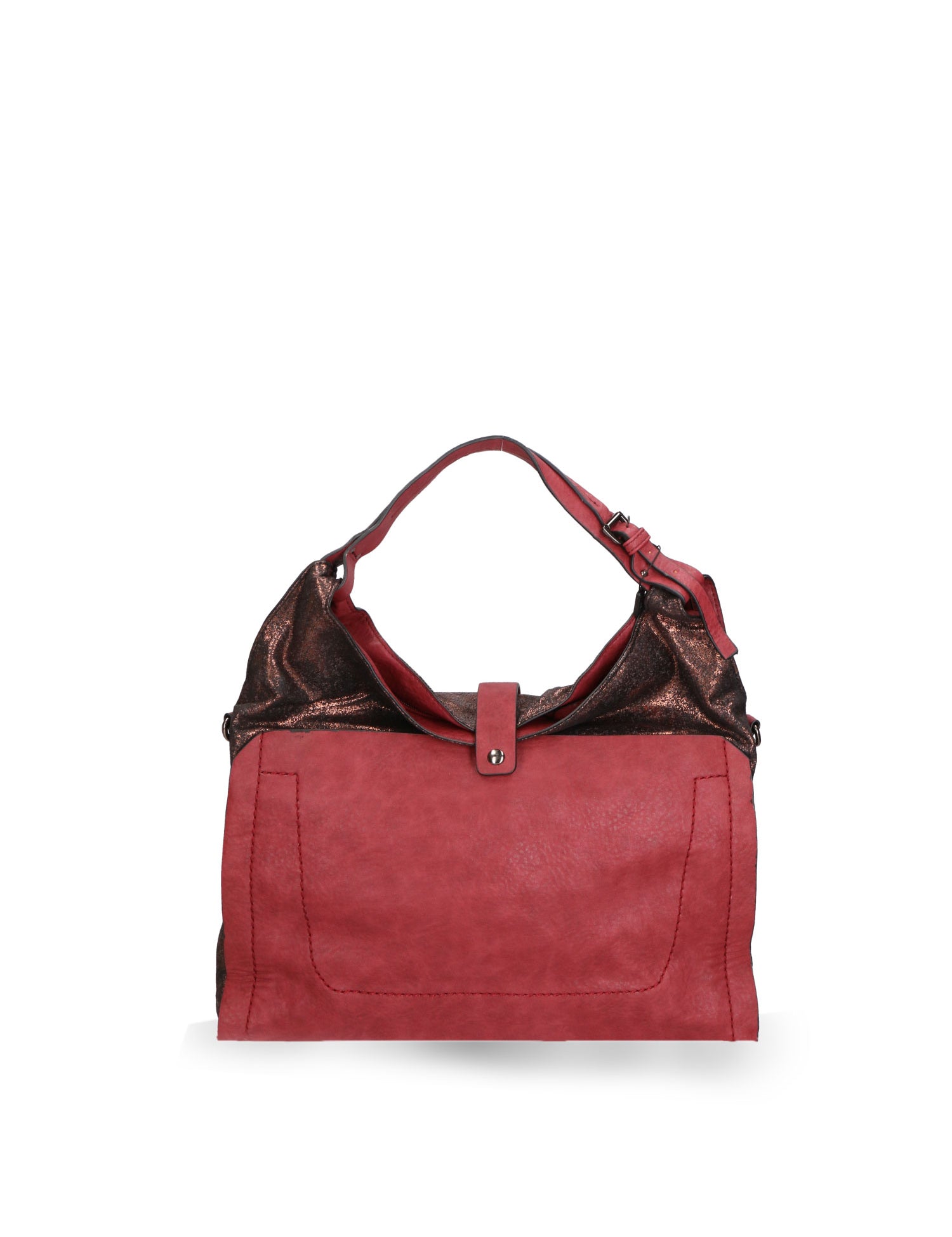 Edera Elite Borsa a spalla da donna Vera pelle LK0247-BORDEAUX Gave Lux