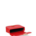Borsa a tracolla da donna Vera pelle JR-W-1130RU-CORAL RED-GOLD John Richmond