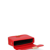 Borsa a tracolla da donna Vera pelle JR-W-1130RU-CORAL RED-GOLD John Richmond