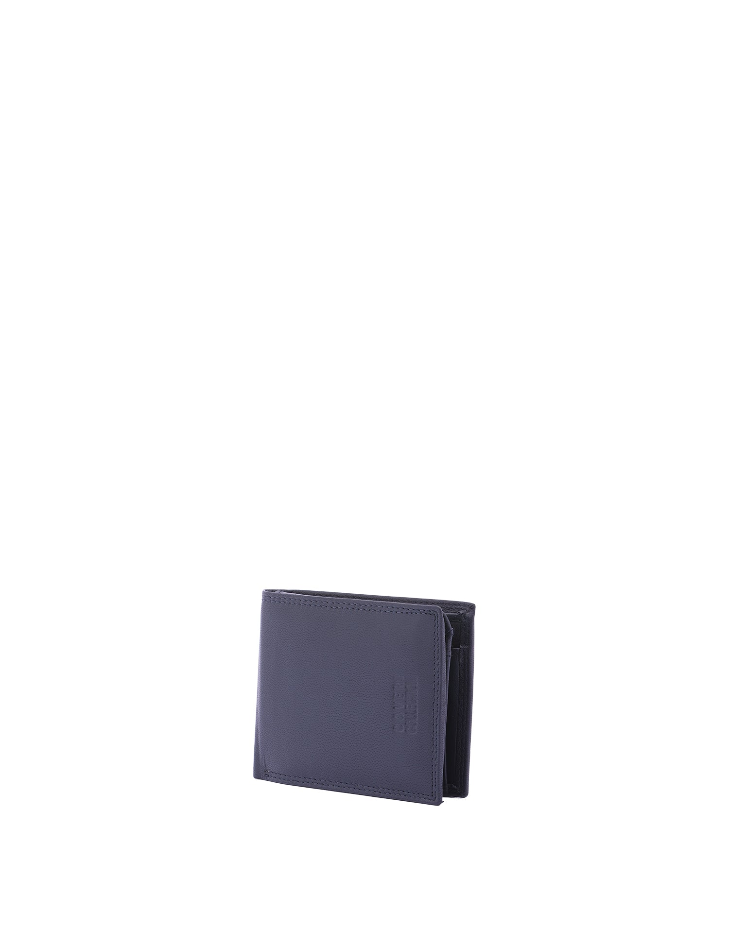 Portafoglio da uomo in vera pelle Casual CC408-292-BLU Coveri Collection