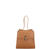 Women's handbag in genuine leather Made in Italy 20x18x10 cm