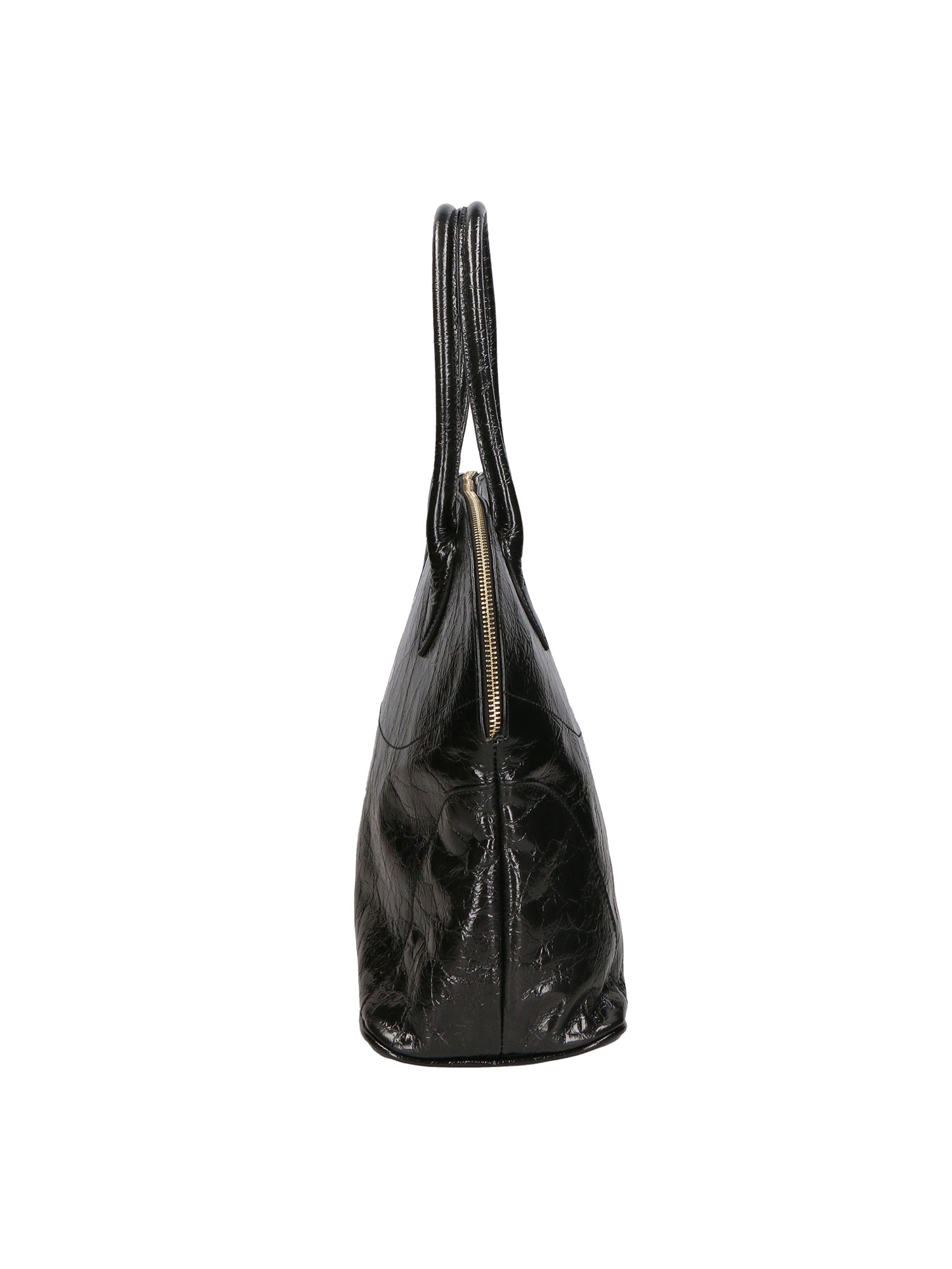 Borsa a mano da donna 100% pelle Naplak MYB-8026-FW-NERO My Best Bag