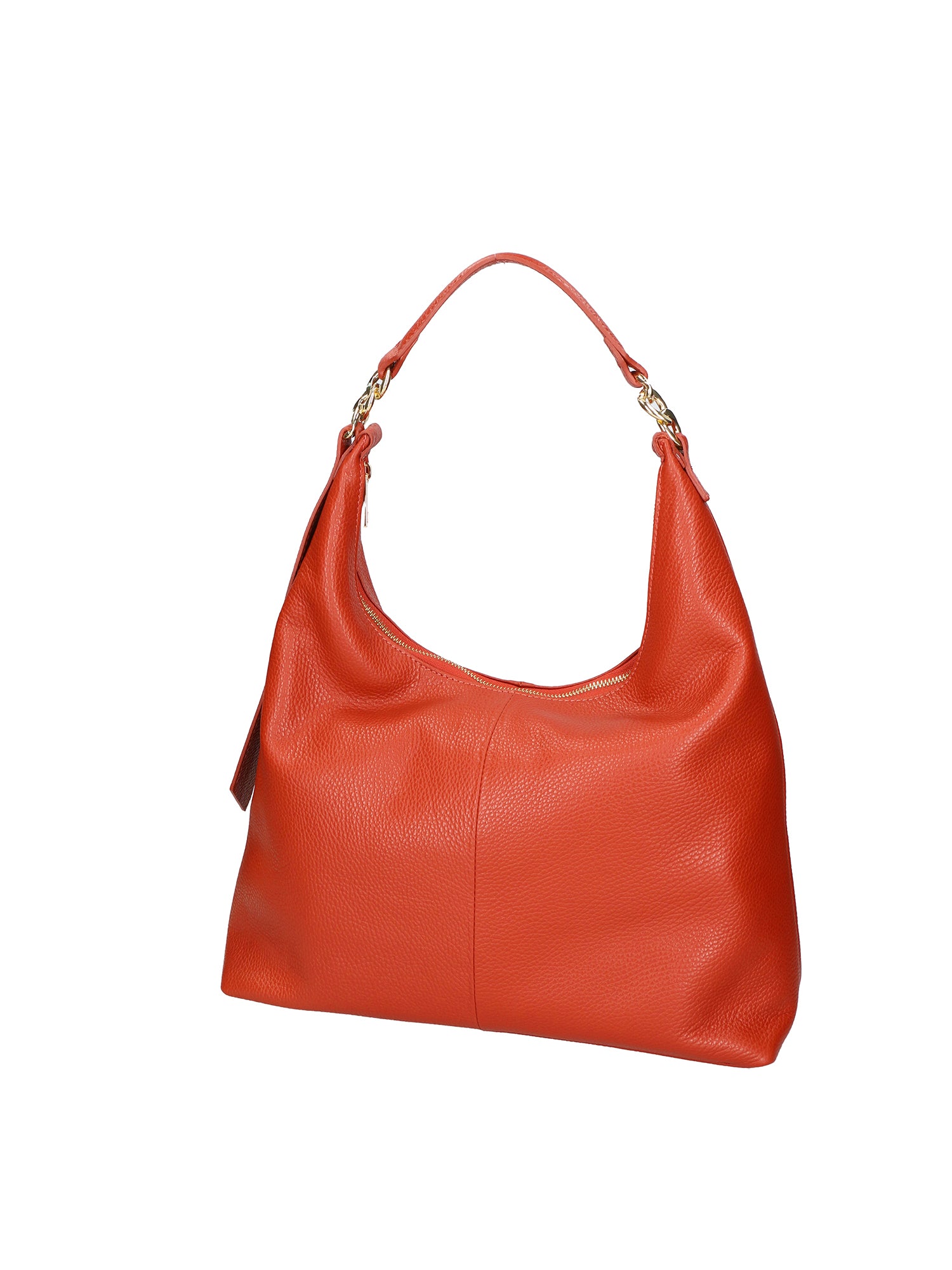 Ursula Borsa a spalla da donna Vera pelle 06673-D61 MATTONE(HP) Gave Lux