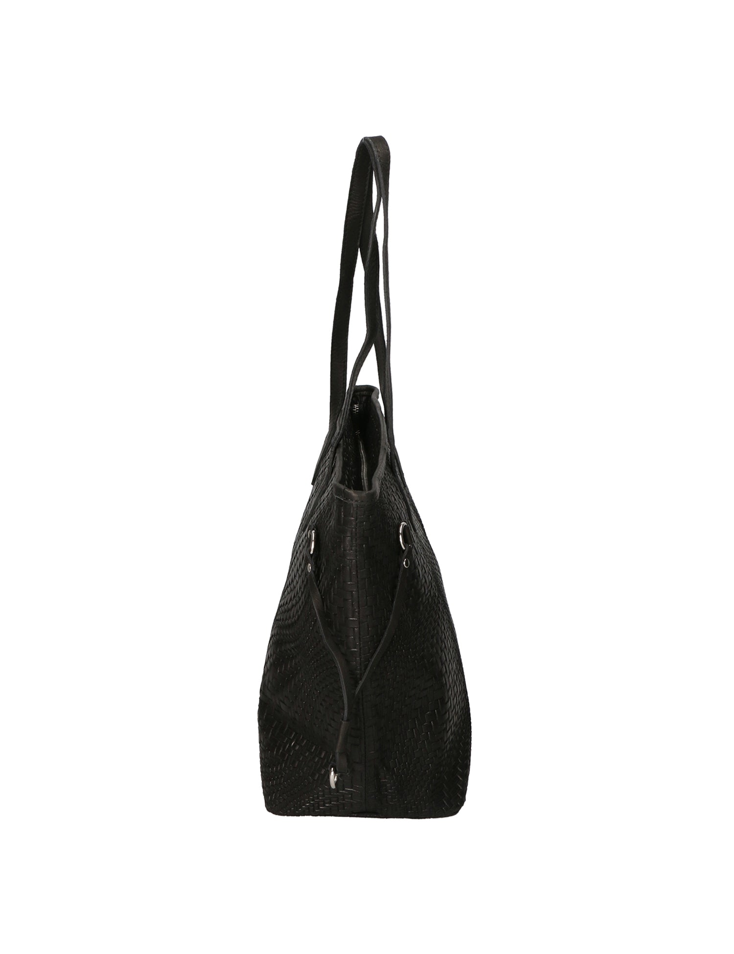 Emiliana Borsa a spalla da donna Vera pelle 80061-NERO Gave Lux
