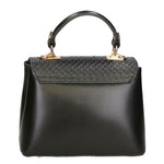 Borsa a mano da donna Vera pelle MYB-6039-FW-P218 NERO My Best Bag