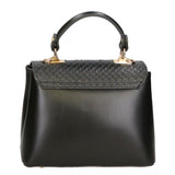 Borsa a mano da donna Vera pelle MYB-6039-FW-P218 NERO My Best Bag