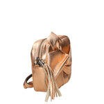 Raffaella Borsa a tracolla da donna Vera pelle 1830-ROSA Gave Lux