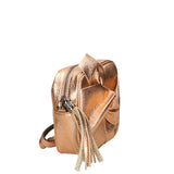 Raffaella Borsa a tracolla da donna Vera pelle 1830-ROSA Gave Lux