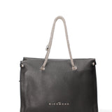 Borsa a spalla da donna Vera pelle JR-W-100-BLACK-SILVER John Richmond