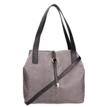 Clarissa Borsa a mano da donna Vera pelle 5276-018 GRIGIO MEDIO Gave Lux