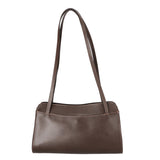 Edera Chic Borsa a spalla da donna Vera pelle 9120-TMORO DARK BROWN Gave Lux