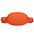 Elysa 189442-ARANCIO ORANGE Marsupio da donna in vera pelle Gave Lux