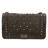 Erevan Borsa a tracolla donna Vera pelle 6589-T.MORO DARK BROWN Gave Lux