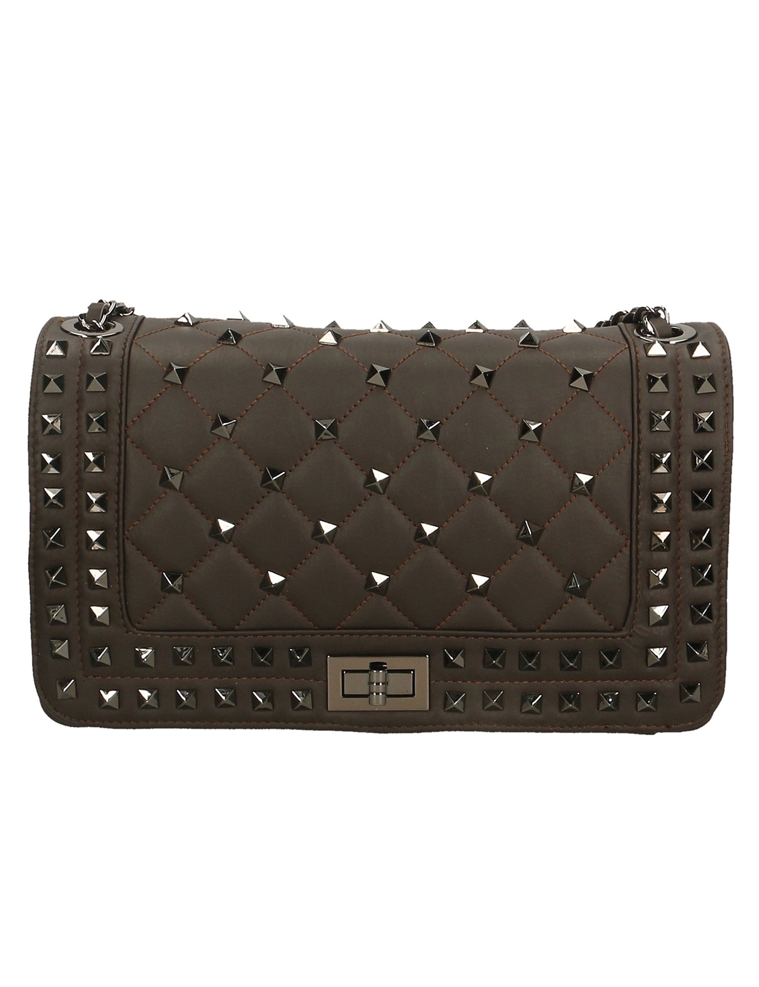 Erevan Borsa a tracolla donna Vera pelle 6589-T.MORO DARK BROWN Gave Lux