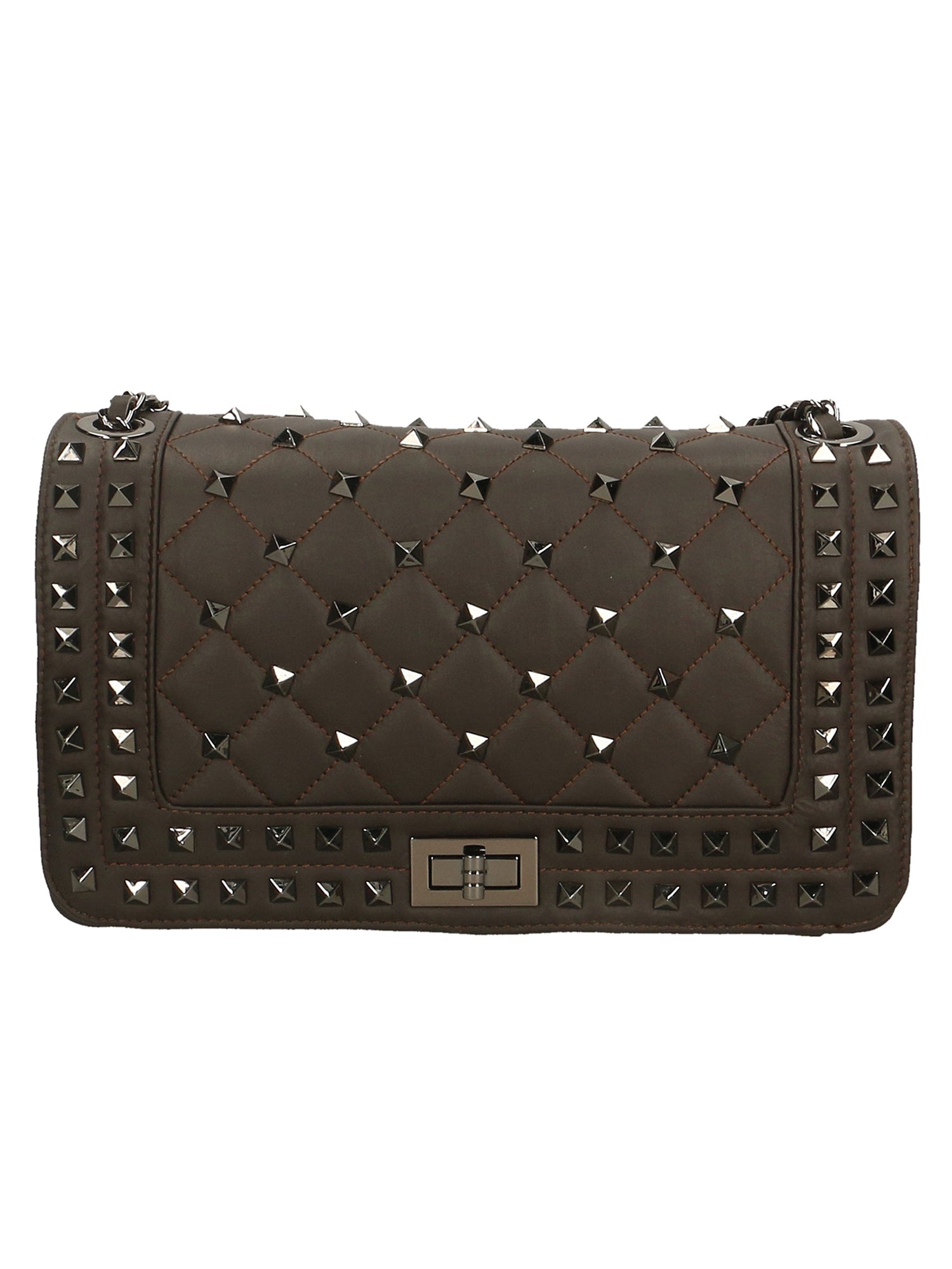 Erevan Borsa a tracolla donna Vera pelle 6589-T.MORO DARK BROWN Gave Lux