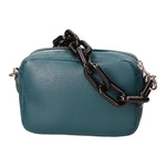 Barbara Borsa a spalla da donna Vera pelle 05706-D33 PETROLIO Gave Lux