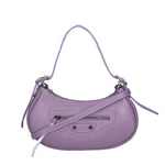 Loredana Borsa a spalla da donna Vera pelle 06548-VIOLET Gave Lux