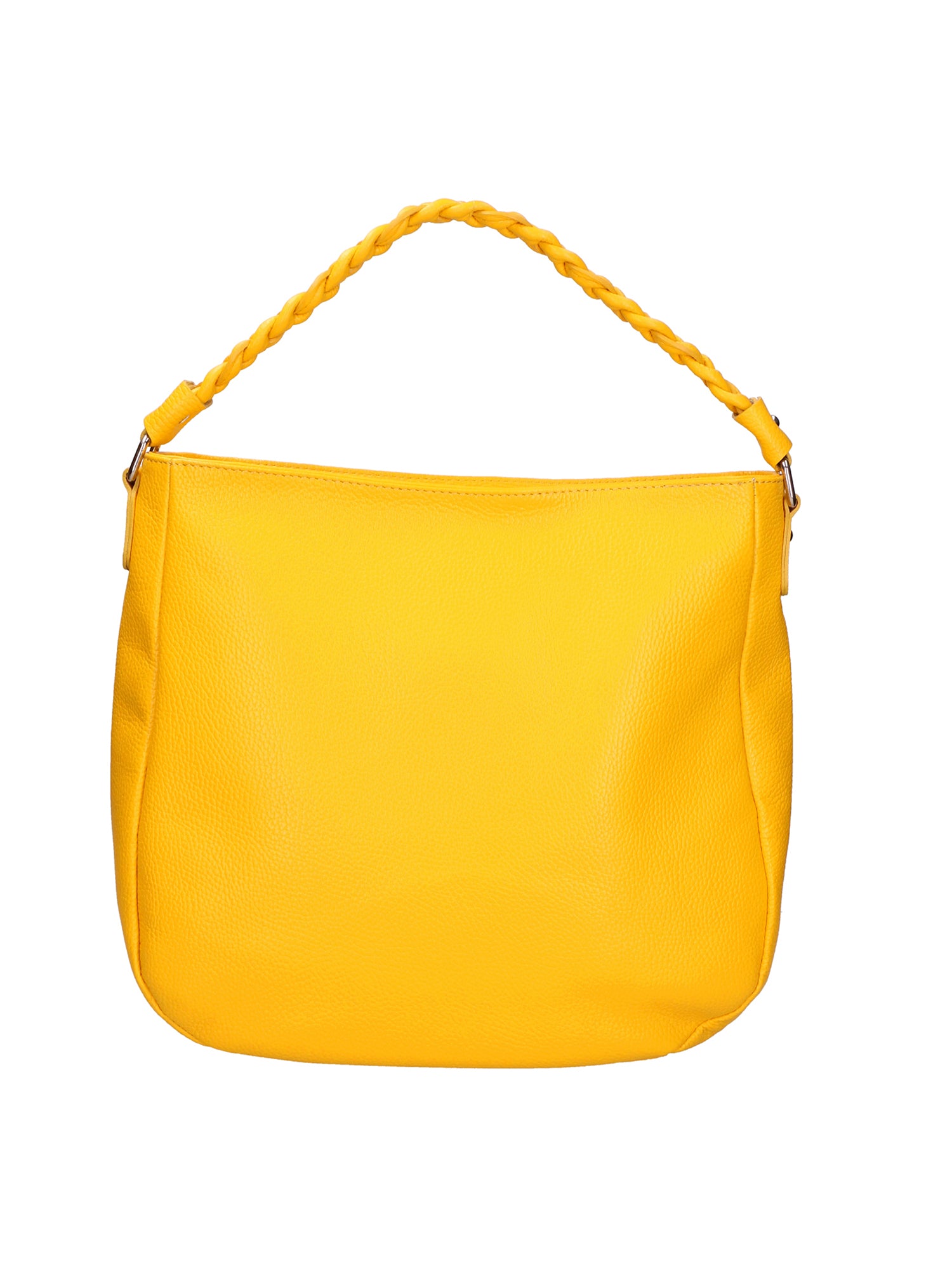 Gaia Borsa a spalla da donna Vera pelle 05897-C04 GIALLO Gave Lux