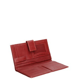 Aethel T000691-ROSSO Portafoglio unisex in vera pelle Gave Lux