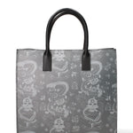 Borsa a mano da donna Vera pelle ruga JR-W-1032-BLACK-TATOO John Richmond